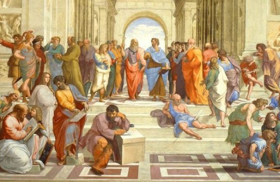 La Escuela de Atenas