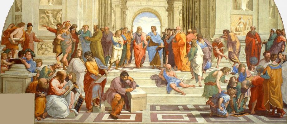 La Escuela de Atenas